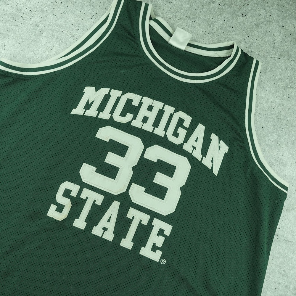 Vintage Adidas True School Jersey Michigan State Magic Johnson 32 Mens 3XL 56